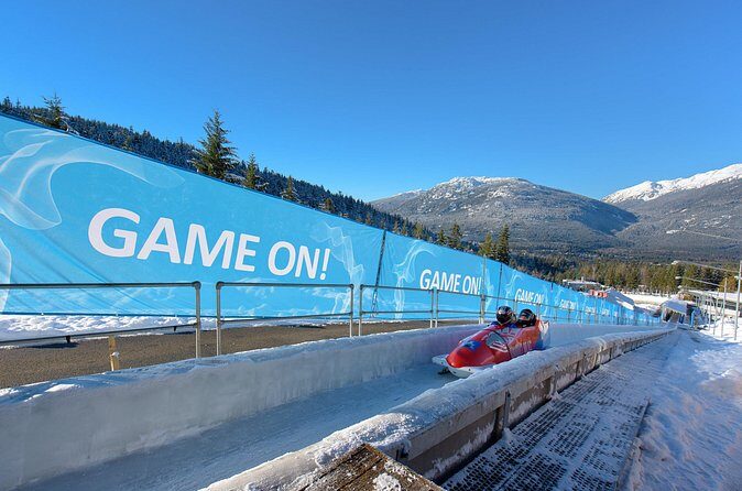 Passenger Bobsleigh in Whistler - Small group size, logistics simplicity, and the included photo