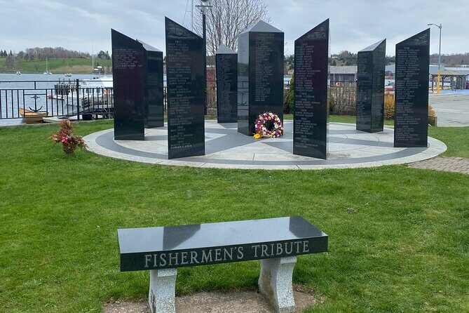 Peggy's Cove, Lunenburg and Titanic Cemetery Full Day Tour - Whalesback Memorial: a short walk tied to flight 111