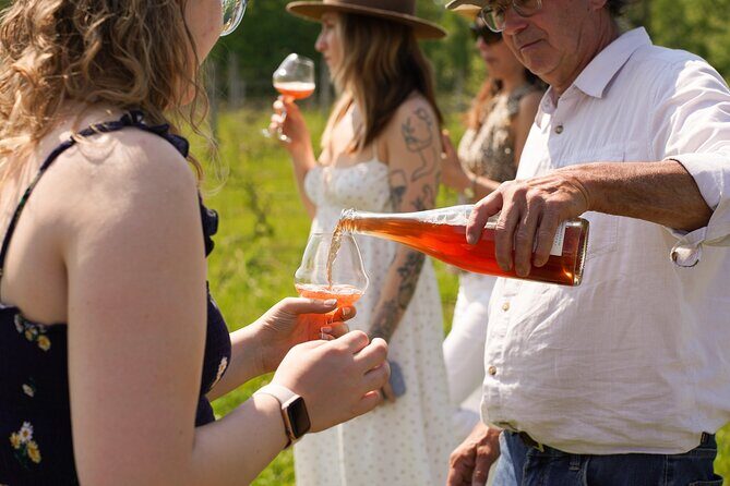 Petite Nation Wine & Cider Tour - Day Trip From Ottawa & Gatineau - Stop 2: Domaine de l’Heure Juste and the orange wine moment
