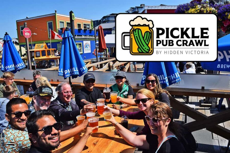 Pickle Pub Crawl: Ferry Rides and Appetizers - Meeting at 10 Acres Commons and Spotting Your Guide