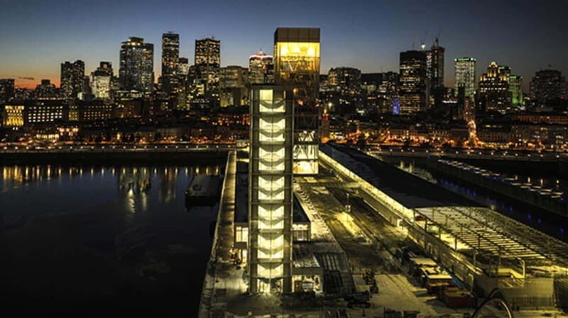 Port of Montreal Glass Tower Entry - Key highlights you’ll care about