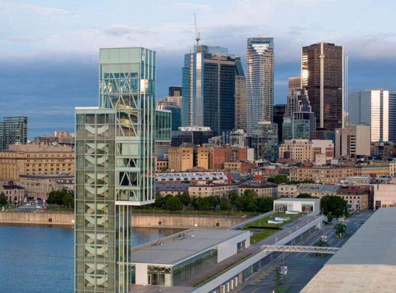 Port of Montreal Glass Tower Entry - Port of Montreal Glass Tower entry: what you get for $12