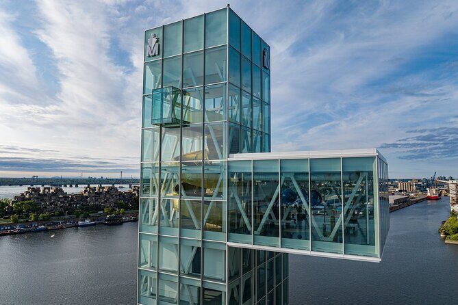 Port of Montreal Tower - The Glass Cage at 55 Meters (The Adrenaline Option)