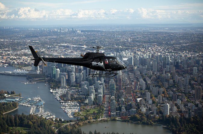 Pre/Post Cruise Helicopter Vancouver City Tour with Hotel Pickup - Stop 4: Stanley Park from above, the 1001-acre “icon” you’ll actually understand
