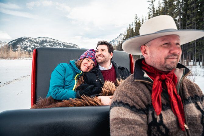 Private Horse-Drawn Sleigh Ride In Banff - A Private Two-Seater Sleigh for Banff Views