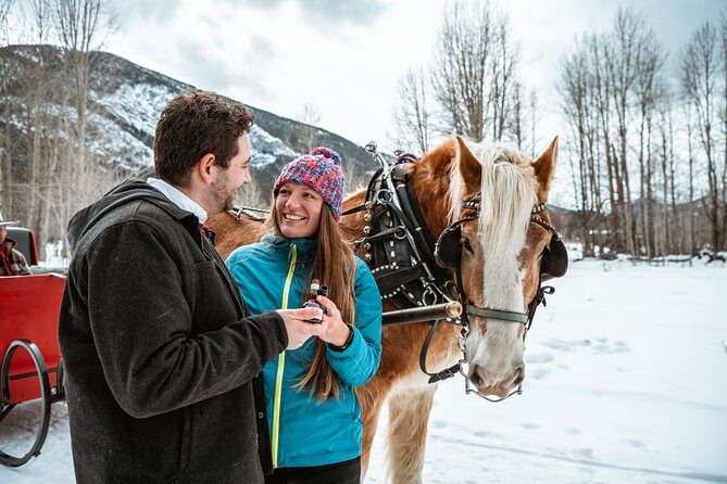 Private Horse-Drawn Sleigh Ride In Banff - S’mores by the Fire: A Cozy Detail That Changes the Whole Mood