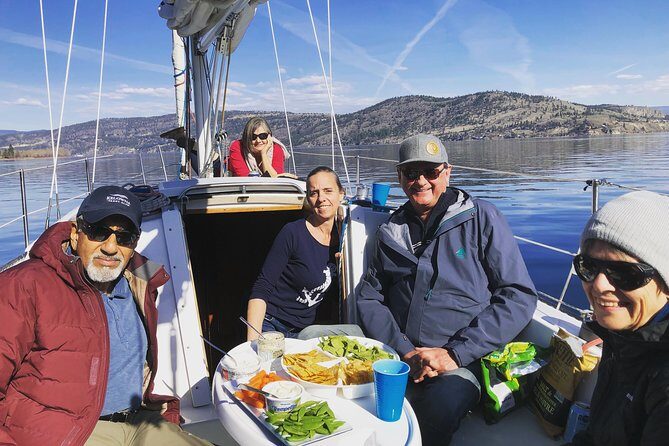 Private Kelowna Sailing Cruise on Okanagan Lake - Sailing instructions and real boat time with the skipper (Brad)