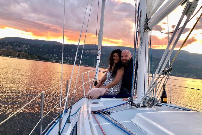 Private Kelowna Sailing Cruise on Okanagan Lake - Kelowna Yacht Club area and the return to the marina