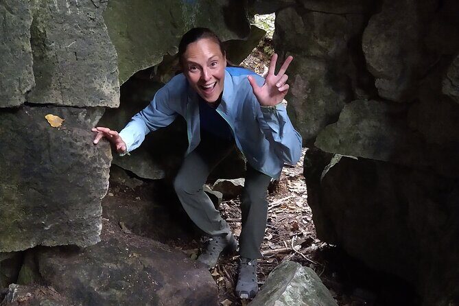 Private Nottawasaga Bluffs Caves Hiking Tour,Collingwood/Creemore - Main Caves and the Lookout Reset: How the Tour Keeps It Fun