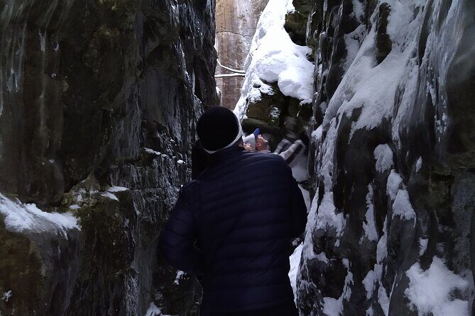 Private Singhampton Caves Snowshoe, Collingwood/Blue Mountain - Key Highlights Worth Booking For
