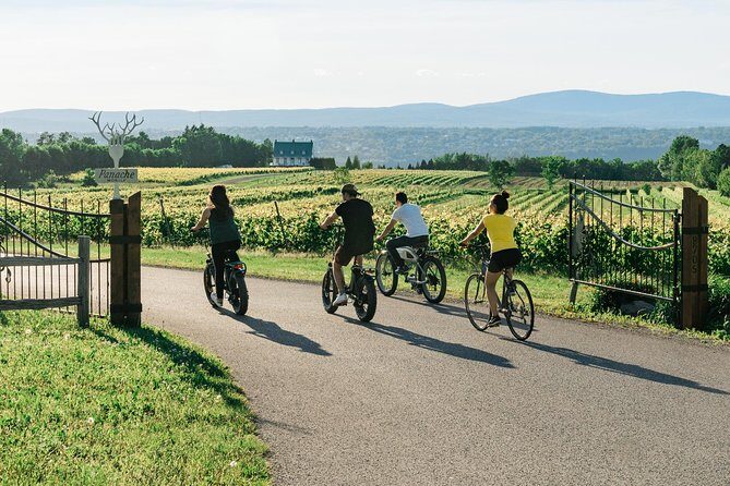 Quebec City - Guided E-Bike Tour & Tastings - Ile d'Orléans - Entering the Flow: Meeting Point, Helmet, and a Trial Pedal