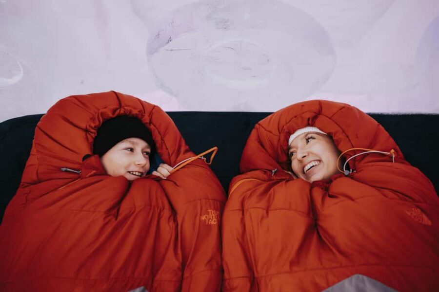 Quebec City: Hôtel de Glace (ice hotel) Overnight Experience - Ice hotel time before bedtime: exploring at your pace