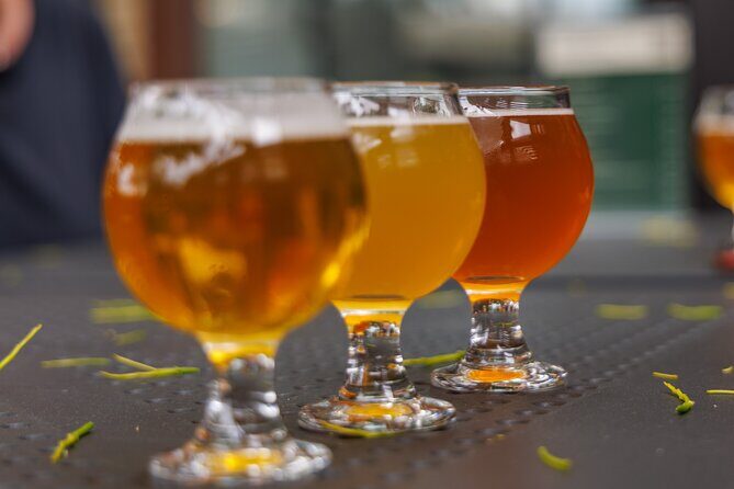 Quebec City: Montmorency Falls and Microbrewery eBike Tour - La Barberie Microbrewery: where the day turns into a celebration