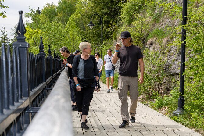Quebec City: Montmorency Falls and Microbrewery eBike Tour - E-bike comfort and safety: why it works for mixed groups