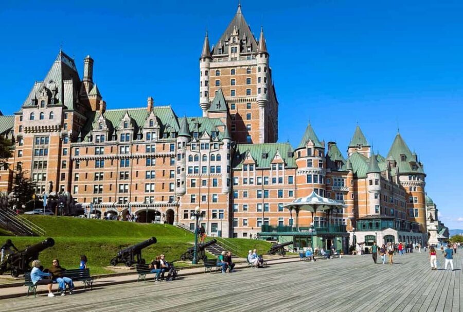 Quebec City Scenic Walking Tour - The funicular ride to the Upper Town: a shortcut with payoff views