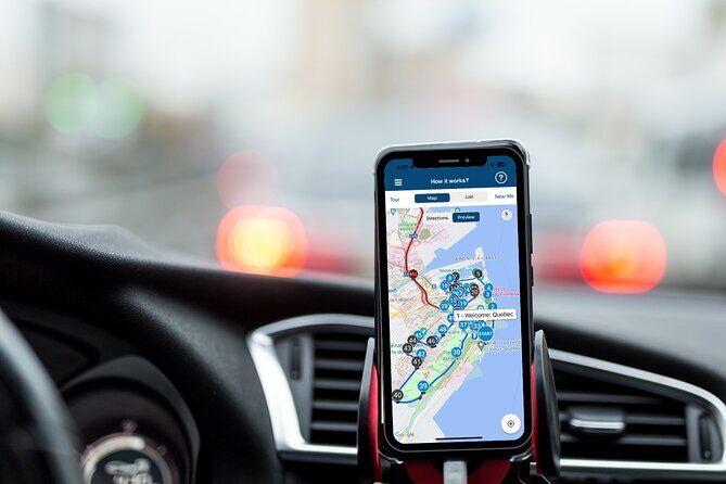 Quebec City Self-Guided Driving Audio Tour - Your first move: downloading and starting the tour without stress