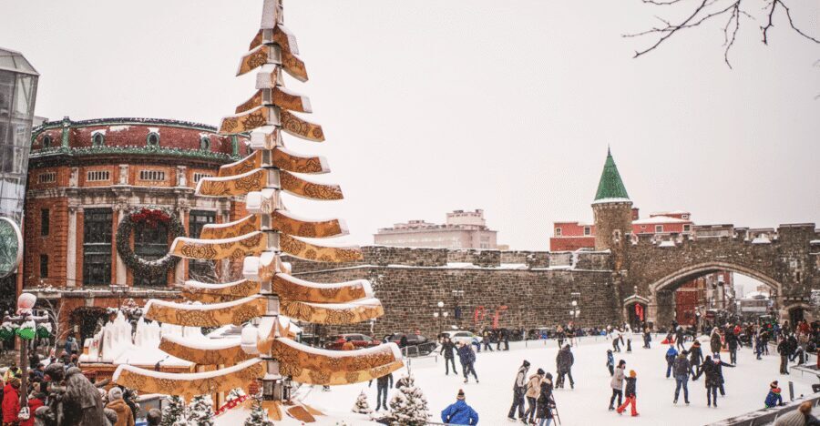 Quebec: German Christmas Market Tasting Tour - Pretzels and Street-Level German Comfort Food