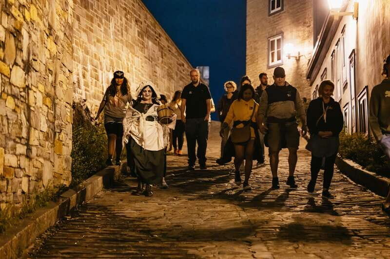Quebec Interactive Street Theatre: "Crimes in New France" - The 2-Hour Ghost Walk: How the Story Moves Through Old Quebec