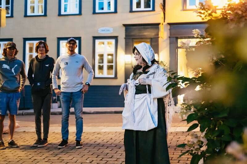 Quebec Interactive Street Theatre: "Crimes in New France" - Language Options: French and English Live Performance