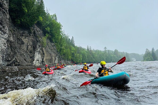 Quebec: Rafting or kayaking – Jacques-Cartier Canyon - Optional moments: swimming or cliff jumping depends on water levels