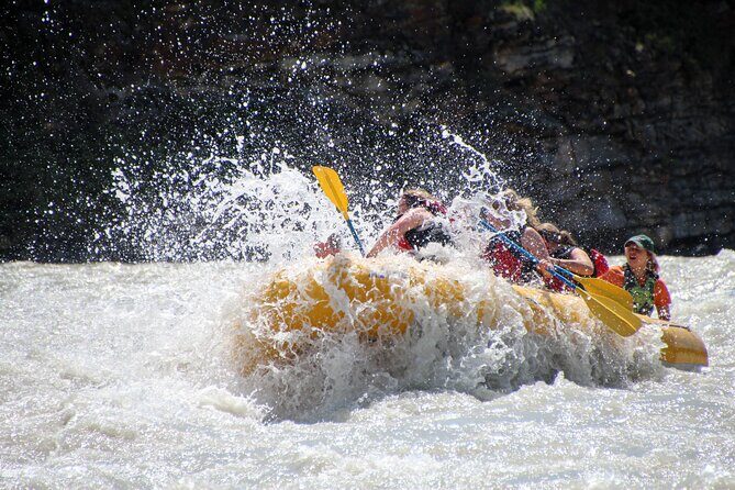 Rafting Athabasca Falls Run in Jasper - The 15 km Down Athabasca Valley: Class 2 Fun With Real River Time