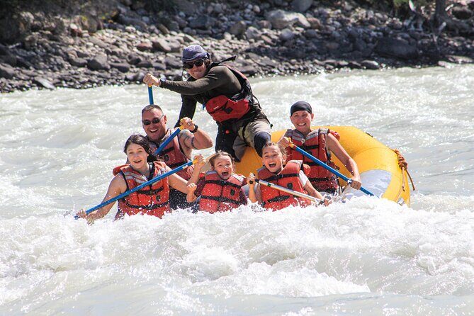 Rafting on Athabasca River Mile 5 in Jasper - Price and value: why $75.34 makes sense here