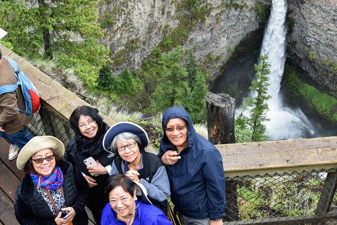 Rockies Western Canada Iconic Sites Tour - Day 3: Wells Gray Provincial Park, Helmcken and Spahats Falls, then Jasper