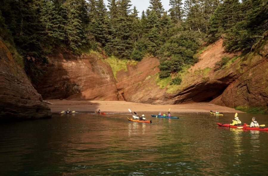 Saint John: Guided Kayaking Tour of St. Martins Sea Caves - St Martins Sea Caves: Geology Up Close, Not Just a View