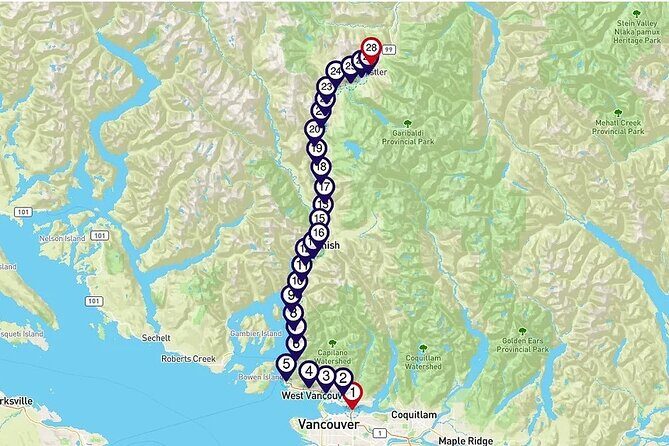 Sea to Sky Highway: a Smartphone Audio Driving Tour - Britannia Mine Museum and Murrin Provincial Park: practical stops that don’t waste time