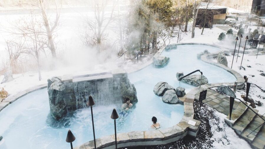 Sherbrooke: Nordic Spa Thermal Experience - Relaxation areas with fireplaces: the quiet finish you’ll actually feel