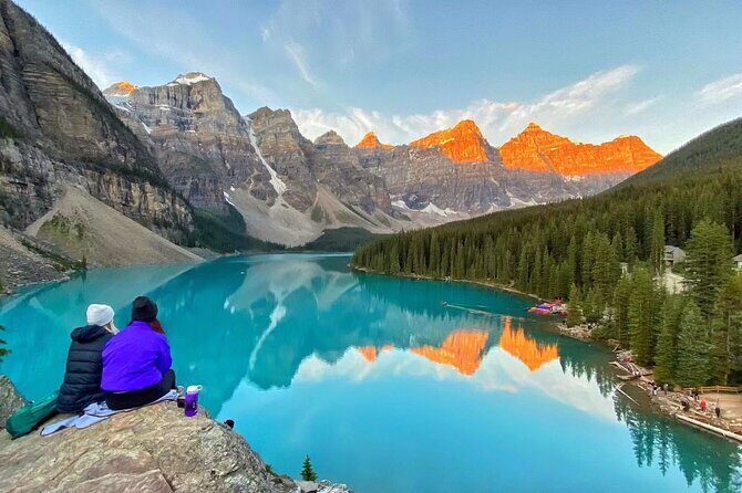 Shuttle from Banff or Canmore to Moraine Lake and Lake Louise - Moraine Lake for one hour: why the ticket inclusion is a big deal