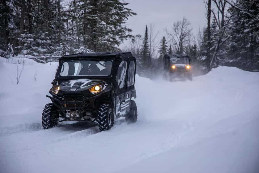 Side-by-Side ATV Guided Off-Road Tour near Mont-Tremblant - 90 minutes on the Club Iroquois-style trails: what the ride is really like
