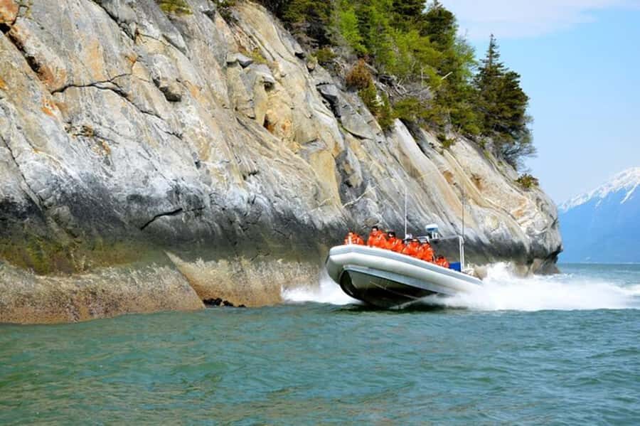 Skagway: Ocean Raft Adventure Along Scenic Coastline - Waterfalls, Hidden Coves, and Shoreline Proximity You Can’t Fake