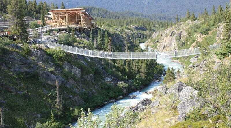 Skagway: Yukon Suspension Bridge & Summit Tour - Tormented Valley and Fraser Station: the story gets real on the road