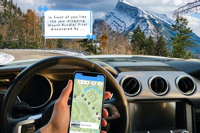 Smartphone Audio Driving Tour between Lake Louise and Calgary - Price and Value: Why $8.22 Per Group Works for Families and Friends