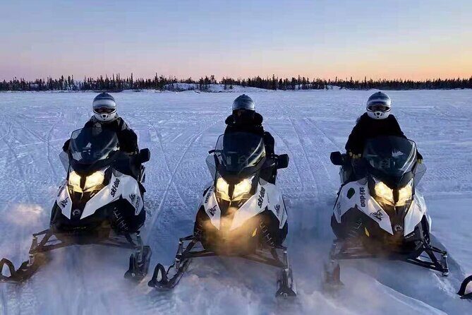 Snowmobile Tour - A 1-hour snowmobile intro that fits a tight winter schedule