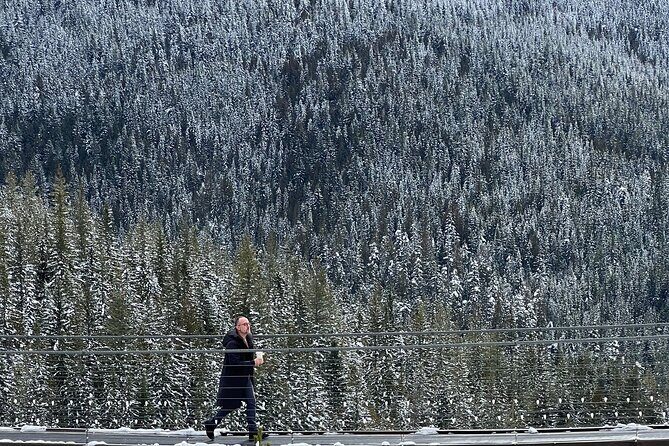 Snowshoeing at The Top of The Sea to Sky Gondola - Sea to Sky Gondola ride: where the views start paying off