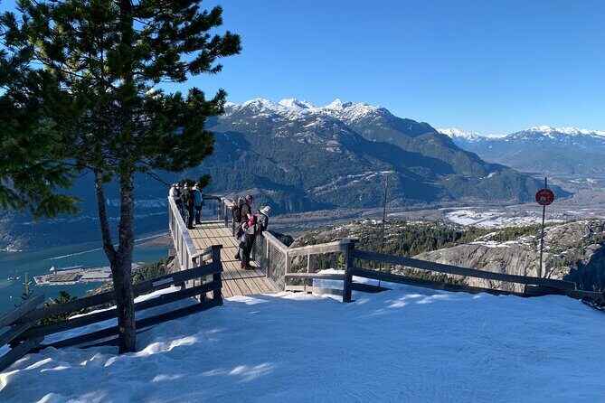 Snowshoeing at The Top of The Sea to Sky Gondola - Snowshoeing at the summit: what the trail time feels like