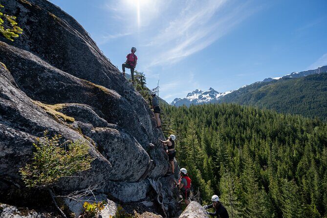 Squamish Via Ferrata Adventure - Bridges, catwalks, and glacier-worn granite sections