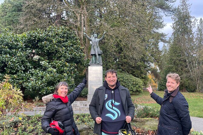 Stanley Park Highlights 2.5 Hour Walking Tour - Chehalis Cross Memorial to Japan Figurehead Replica: History at Human Scale