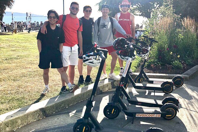 Stanley Park Seawall E-scooter Rental with Self Guided map - Price and Value: What $44.90 Gets You
