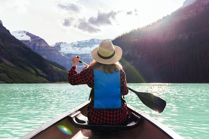Sunrise at Moraine Lake & Lake Louise from Calgary/Canmore/Banff - Stop 2: Lake Louise Early Arrival, Special Parking, and Optional Canoes