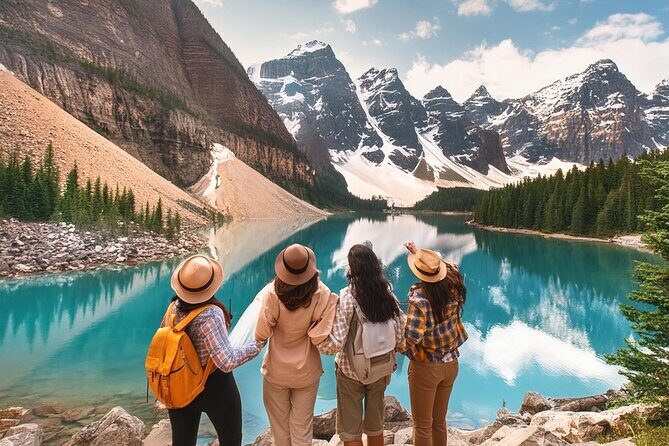 Sunrise at Moraine Lake & Lake Louise from Calgary/Canmore/Banff - Stop 1: Moraine Lake Sunrise With Priority Entry and Warm Drinks