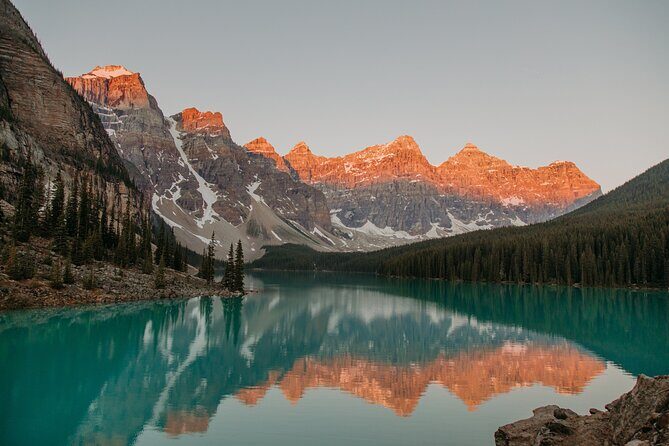 Sunrise Moraine Lake and Lake Louise - Lake Louise: turquoise views plus real-world crowds