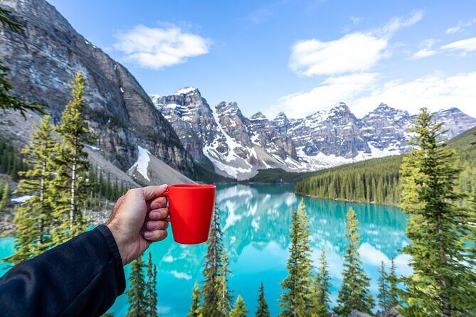 Sunrise Moraine Lake and Lake Louise - Pickup route: Canmore to Banff to Lake Louise Village