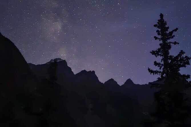 Sunset at Moraine Lake & Stargazing Tour from Canmore/Banff - Stargazing Setup: Telescopes, Binoculars, and Real Night-Sky Talk