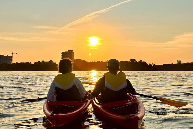 Sunset Kayak Tour in Downtown Ottawa and Gatineau - Stop 1: Riding the water near Rideau Falls for the best angles