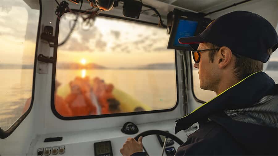Tadoussac/Charlevoix: Whale & Fjord Morning or Twilight Tour - Morning whale cruise vs Twilight whale cruise: the vibe and the light