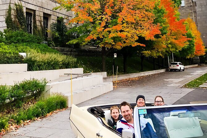 The 1-Hour Convertible Cadillac Old-Montréal History Tour SHARED - Notre-Dame Basilica Views: Why the Cadillac Changes the Sightseeing