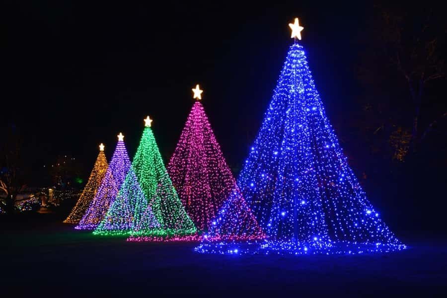 The Magic of Christmas at the Butchart Gardens - From the Empress Hotel to Butchart Gardens with live bus narration
